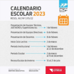 Calendario Escolar 2023
