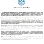 UDA solicita Bono Navideño extraordinario para el sector docente