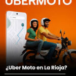 Capital: 55 Uber Motos ya operan habilitadas