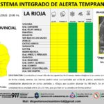 La Rioja: Alerta Amarilla (sábado 31 y domingo1)