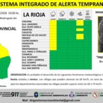 Emiten alerta preventiva por lluvias y vientos