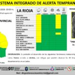 Emiten alerta preventiva por lluvias y vientos