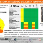 Difunden alerta preventivo por lluvias, tormentas severas y vientos