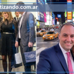 Vinculan a la consultora +Be con la esposa de Adorni