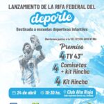 Solidaridad: Lanzan la Rifa Federal del Deporte para ayudar a los clubes