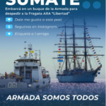 Rumbo a la Libertad: La Armada sortea lugares para escoltar la partida de la Fragata ARA Libertad