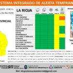 Clima: Alerta naranja por viento Zonda y fuertes ráfagas en la provincia