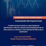 UTN La Rioja: realizarán exposición sobre armónicos en redes de distribución eléctrica