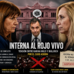 Gobierno: Crece tensión entre Karina Milei y Bullrich