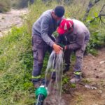 Hídrica: La Provincia realiza trabajos de mantenimiento en el sistema de agua de General Belgrano