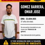 Buscan intensamente a un hombre con pedido de detención por violencia de género
