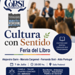 COPESI: Presentará “Cultura con Sentido” en Feria del Libro