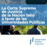 UNLaR: la Corte avaló financiamiento para universidades públicas