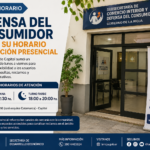 Defensa del Consumidor amplía su horario de atención presencial