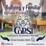 CoPeSI profundiza su programa de Responsabilidad Social con una jornada de prevención y abordaje del bullying y la familia