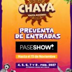 Este lunes comienza la preventa de entradas para la Fiesta Nacional de la Chaya 2027