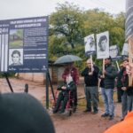 Señalizan un sitio de memoria en Nacate en homenaje a Marcela Brizuela de Ledo y a su hijo Alberto