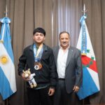 Quintela recibió al judoca Brian Gribaudo