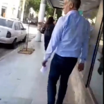 Caso Pitu Albornoz: el dolor de una familia volvió a cruzarse con Adolfo Salcedo en pleno centro